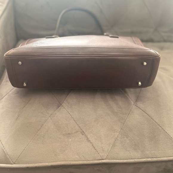 Coach Gramercy Tote 9420 – Mahogany Leather Work Tote (2001) - Picture 5 of 5